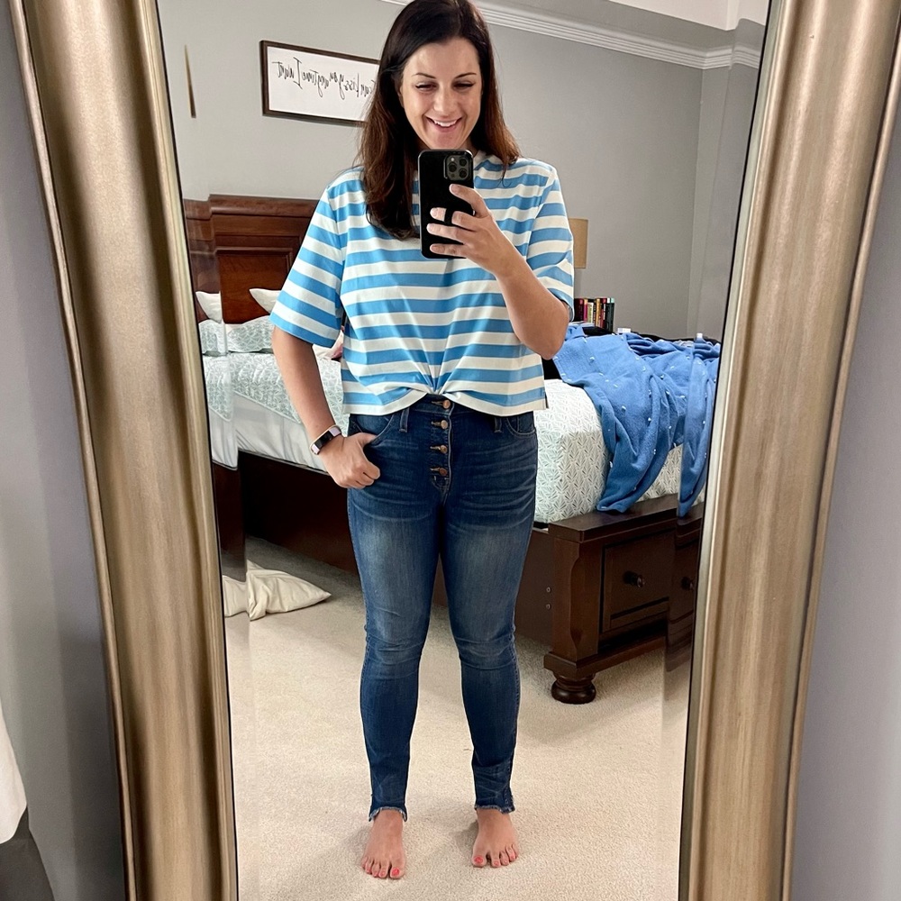 Madewell 10” High-Rise Skinny Jeans